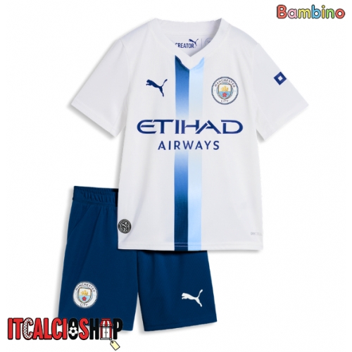 Manchester City Phil Foden #47 Terza Maglia Bambino 2026-27 Manica Corta (+ Pantaloni corti)